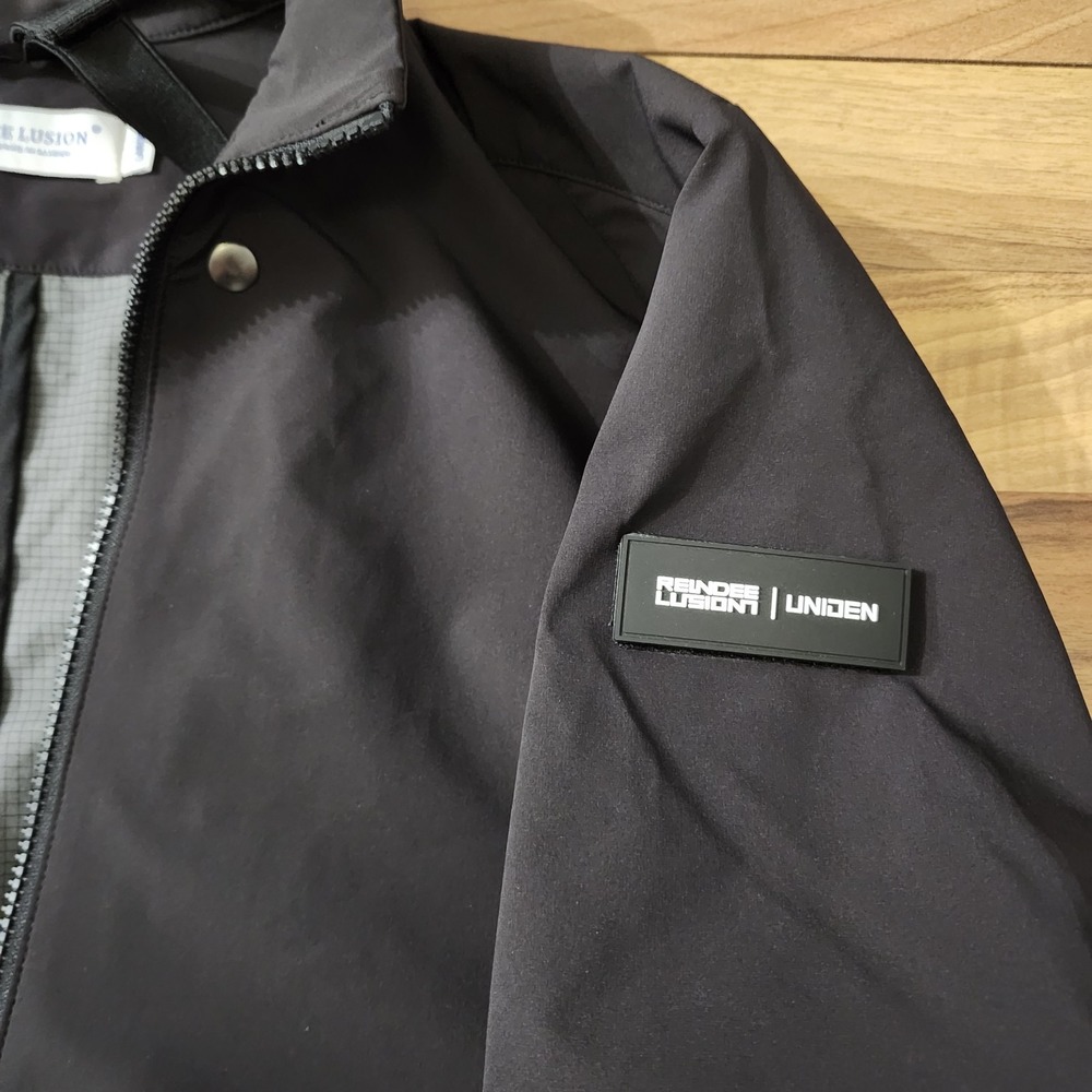 REINDEE LUSION × UNIDEN Limited Edition Jacket 84/100 Black Size Large - Picture 7 of 16